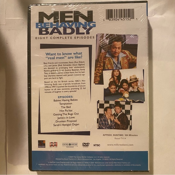 Men Behaving Badly Eight Complete Episodes TV Series DVD - Picture 2 of 2